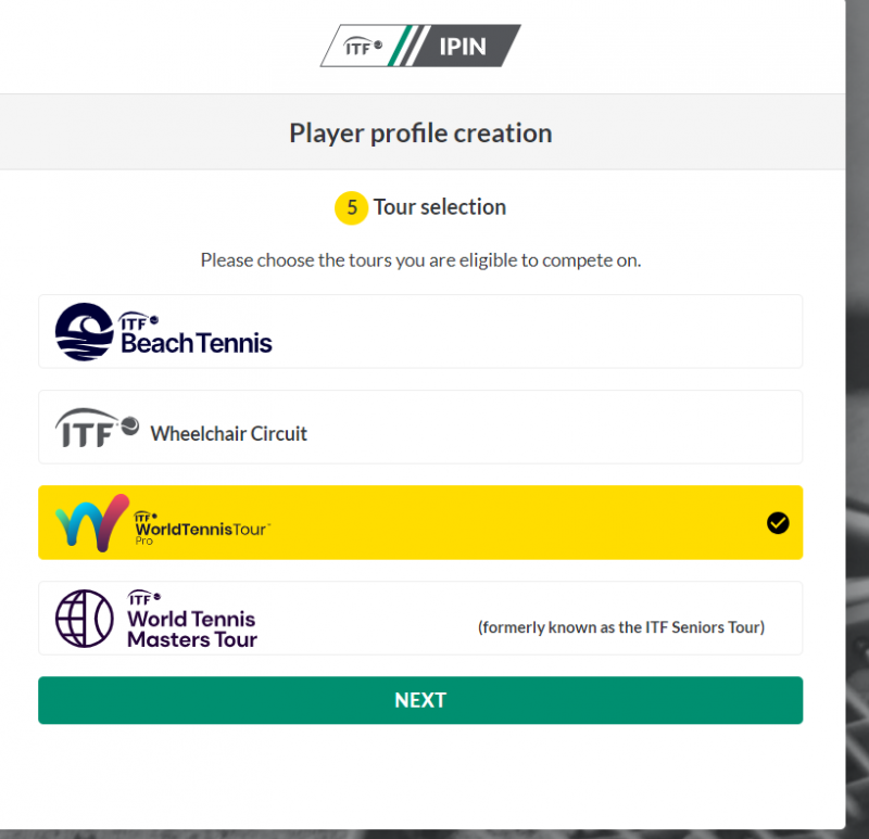 ITF IPIN – Fédération Royale Marocaine de Tennis